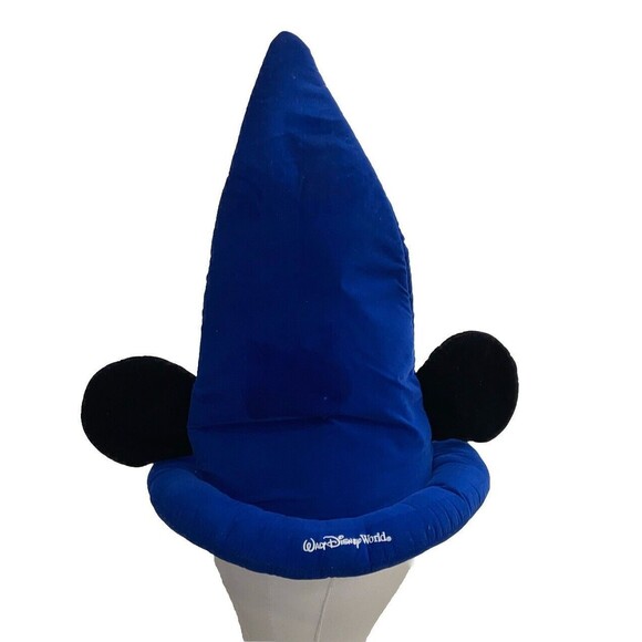Disney Sorcerer's Apprentice Fantasia Mickey Mouse Ears Hat Cap Disneyland Adult - Picture 3 of 7